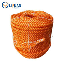 UV Resistance 3 Strand Polyester Polyethylene PE Rope